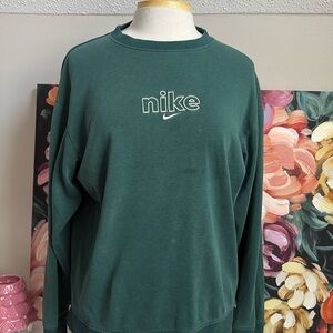 VINTAGE NIKE SWEATSHIRT EMERALD GREEN